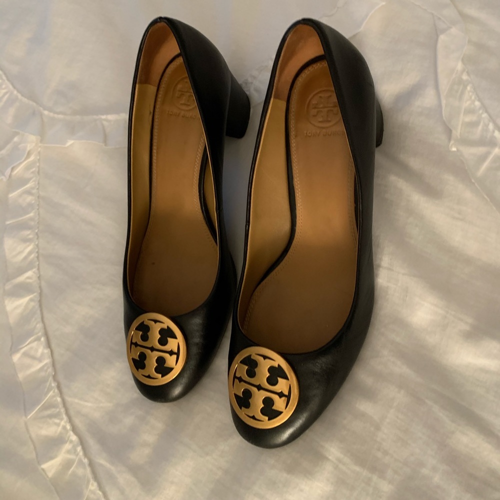 Tory Burch Black Heels.